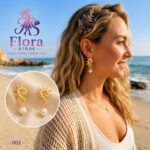 حلق Sun Pearl – ستيل