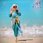 بوركيني شي إن 4 قطع – Aqua Elegance