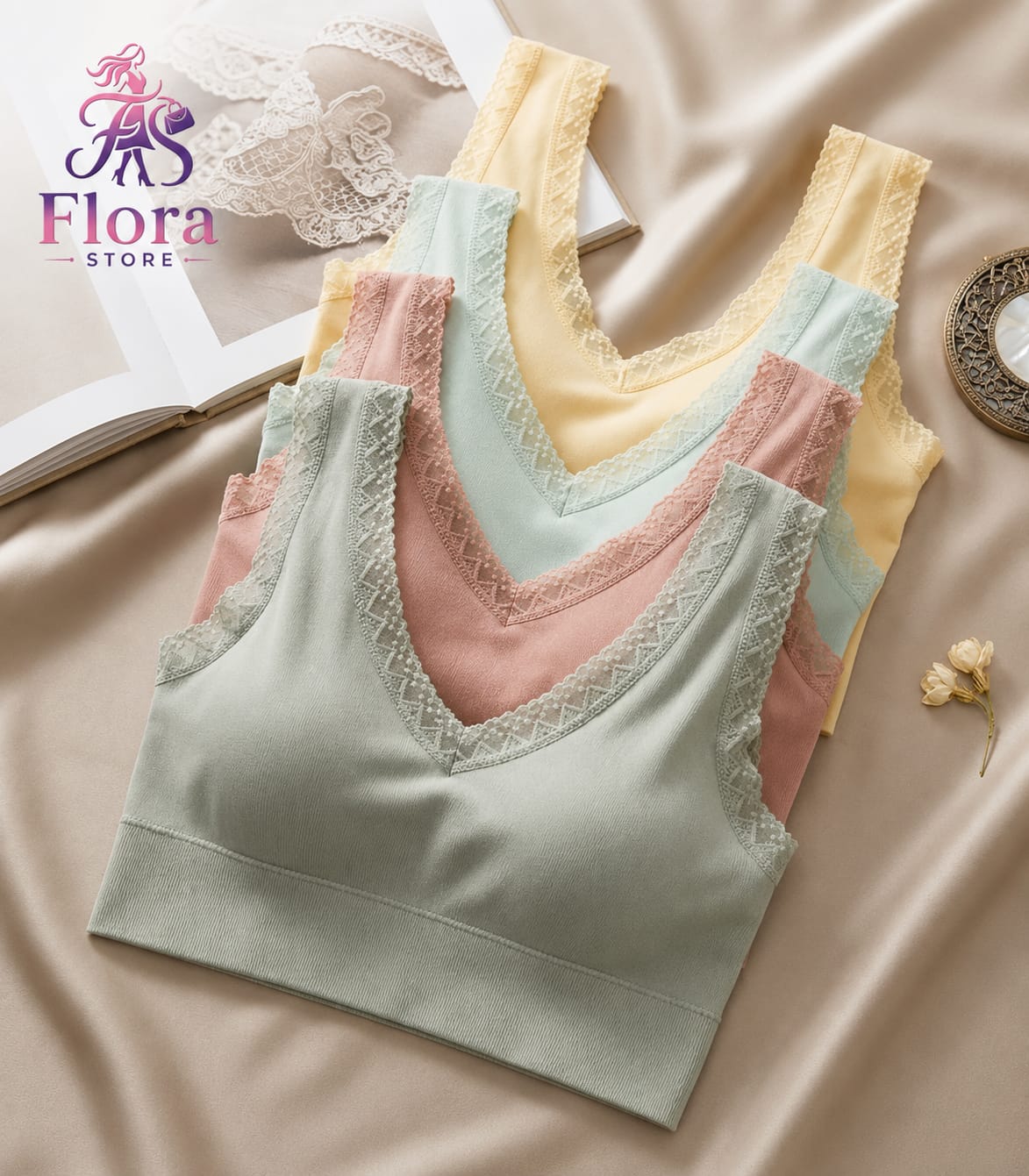 WhatsApp Image 2026-07-30 at 12.11.28 AM برا تو سوفت ليس كومفورت - Soft Lace Comfort - الصورة 1