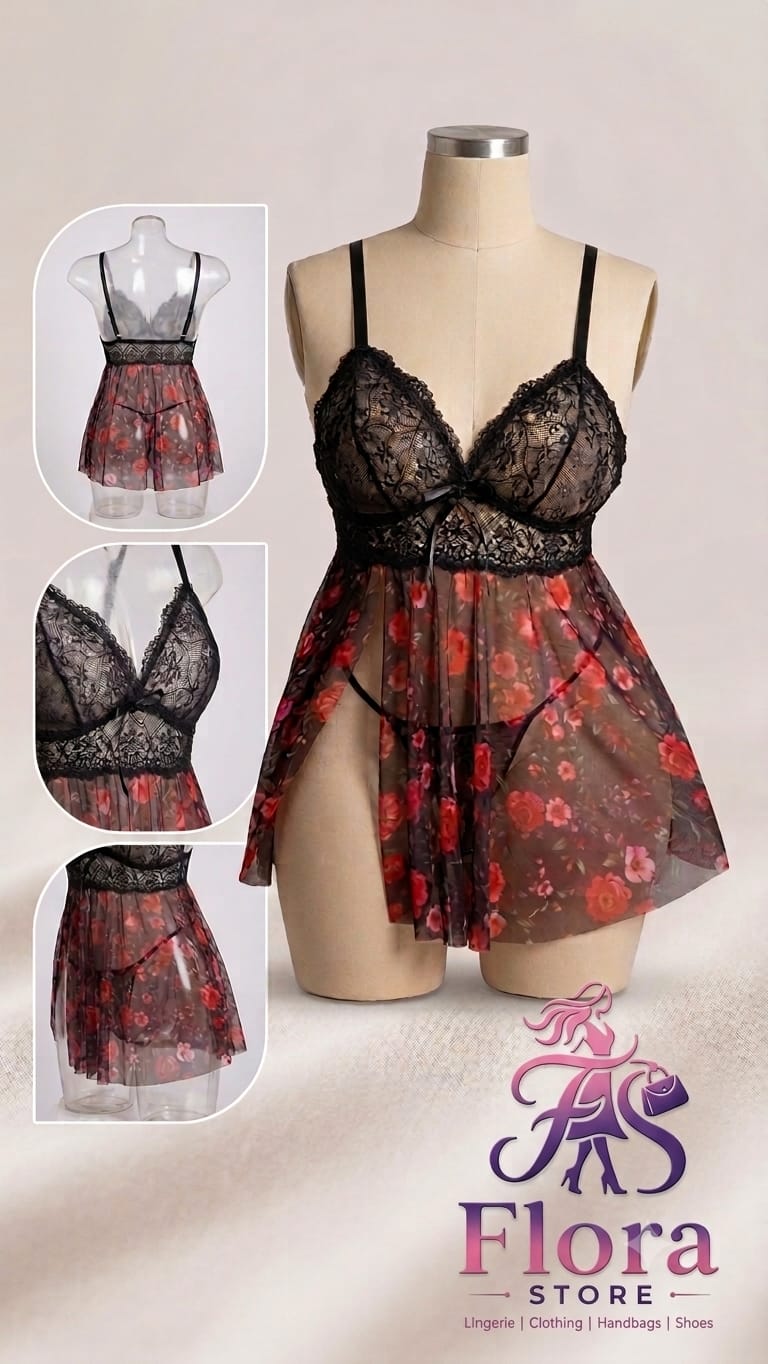 WhatsApp Image 2026-07-30 at 7.53.20 PM بيبي دول Floral Lace - الصورة 1