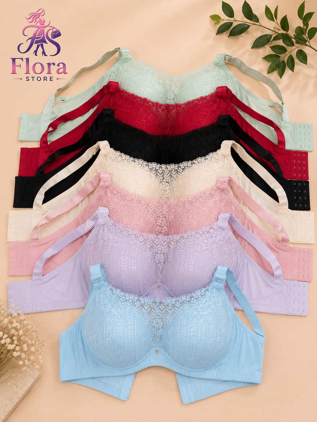 WhatsApp Image 2026-07-30 at 8.35.45 PM برا سيلينا ستارة - DD Selena Curtain Bra - الصورة 1