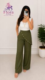 ⁦بنطلون ميلانو لينن – Milano Linen Pants⁩ - الصورة ⁦2⁩